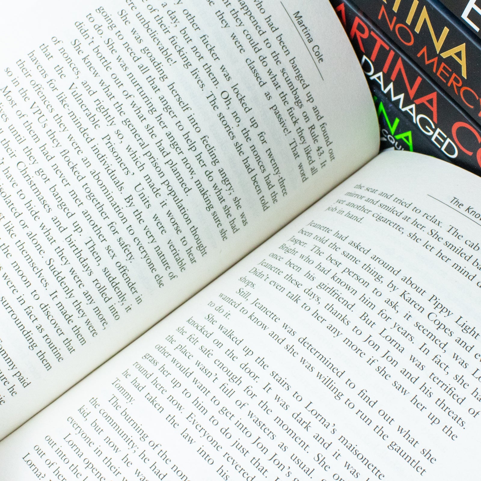 Martina Cole Collection 7 Books Set (The Faithless, Get Even, No Mercy, Damaged, The Know, Revenge and Loyalty)