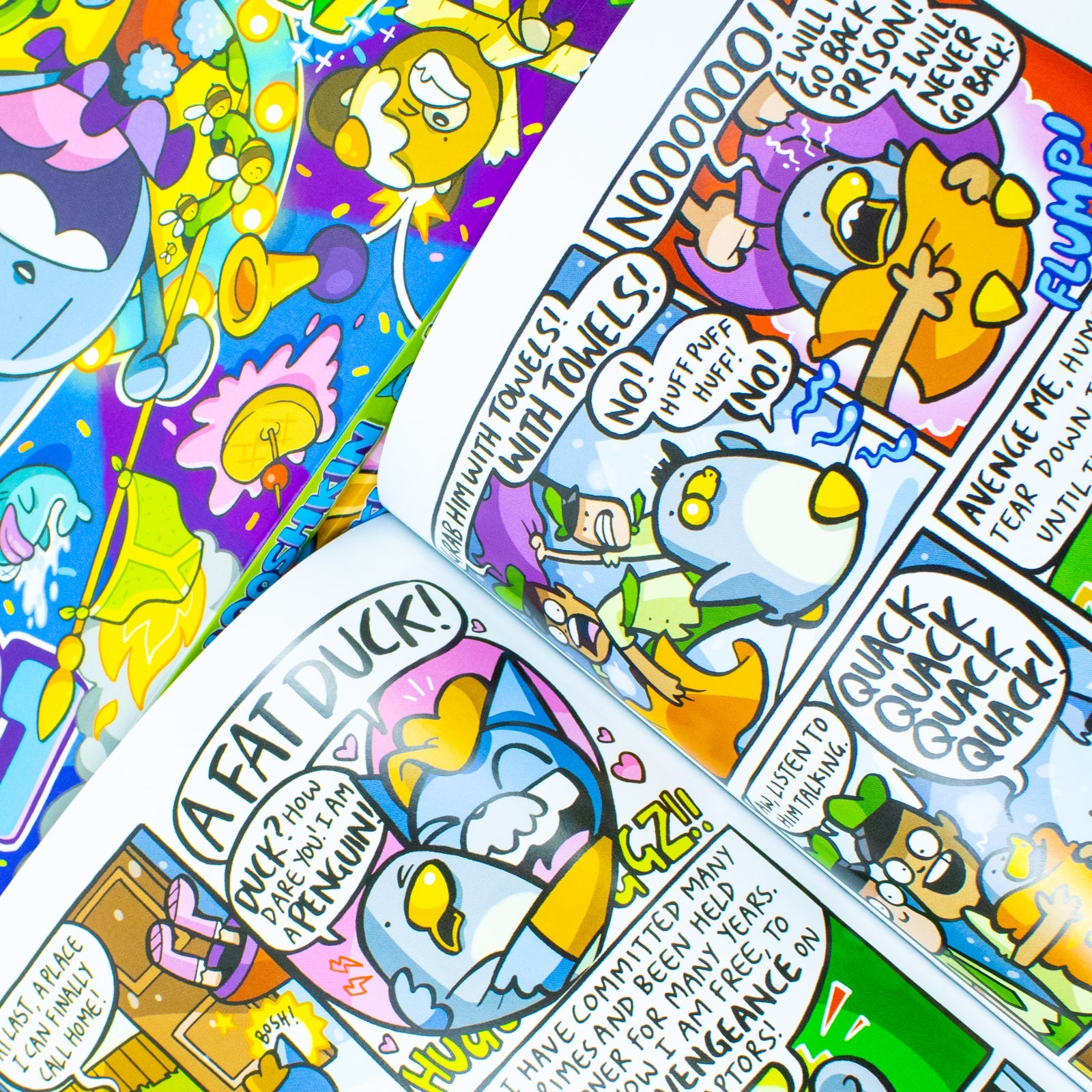 Jamie Smart's Looshkin Series: 3 Books Collection Set - Honk If You See It!, Oof! Right in the Puddings!, Maddest Cat in the World paperback Age 6+