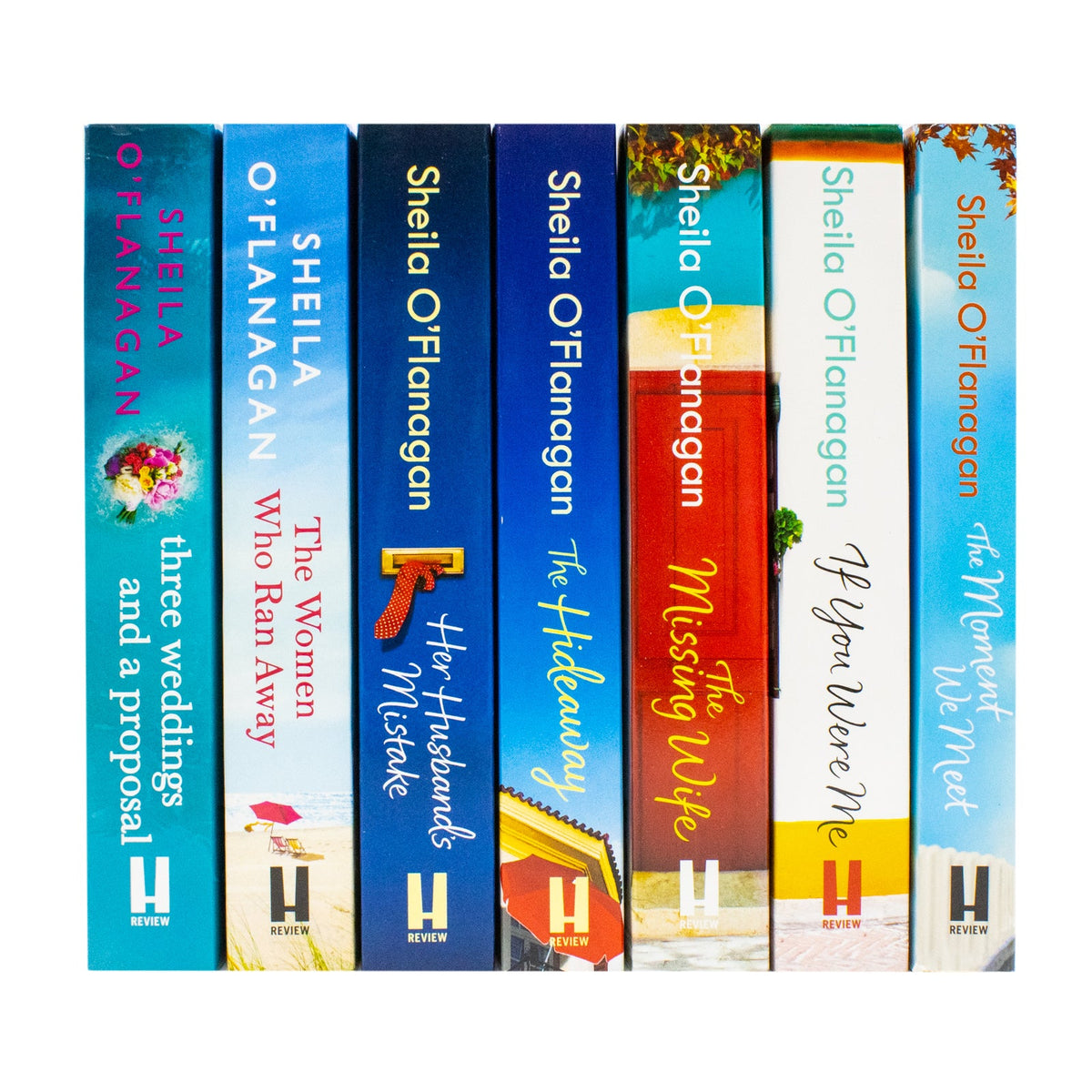 Sheila O'Flanagan Collection 7 Books Set (The Moment We Meet, The Missing Wife, Her Husband's Mistake, The Hideaway, The Women Who Ran Away, If You Were Me and Three Weddings and a Proposal)