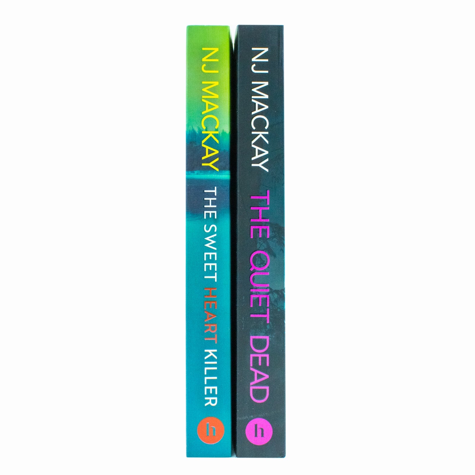 NJ Mackay DI Sebastian Locke Mystery Collection 2 Books Set (The Quiet Dead & The Sweetheart Killer)