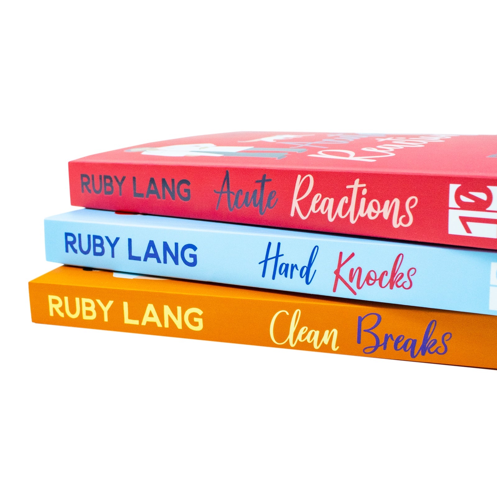 Ruby Lang Practice Perfect Series 3 Books Collection Set (Hard Knocks, Clean Breaks & Acute Reactions)