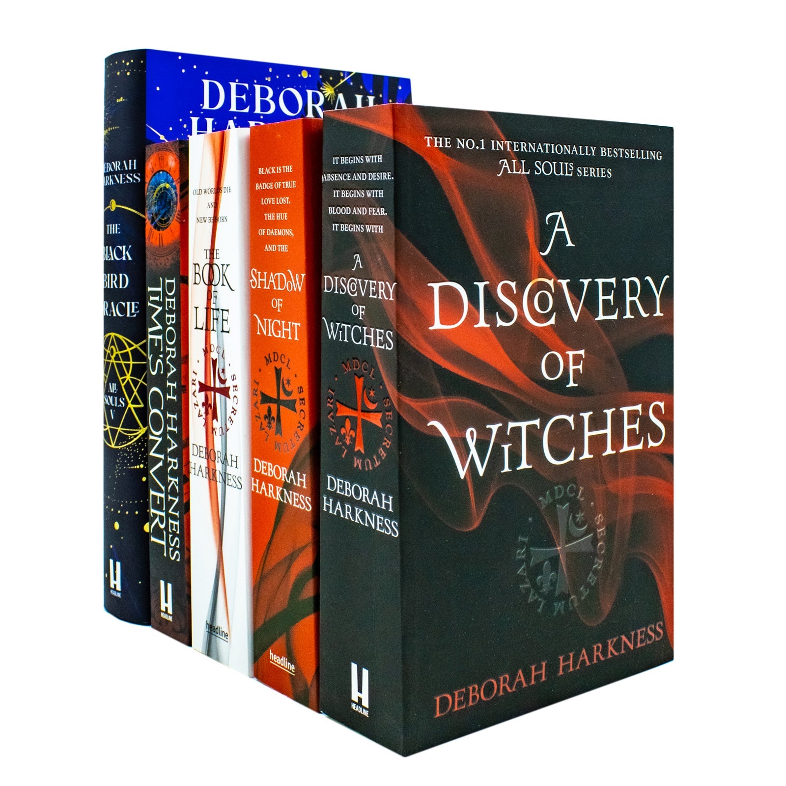 Deborah Harkness All Souls Series 1-5 Book Set| Fantasy, Magic & Witches| A Discovery of Witches, Shadow of Night, The Book of Life & More