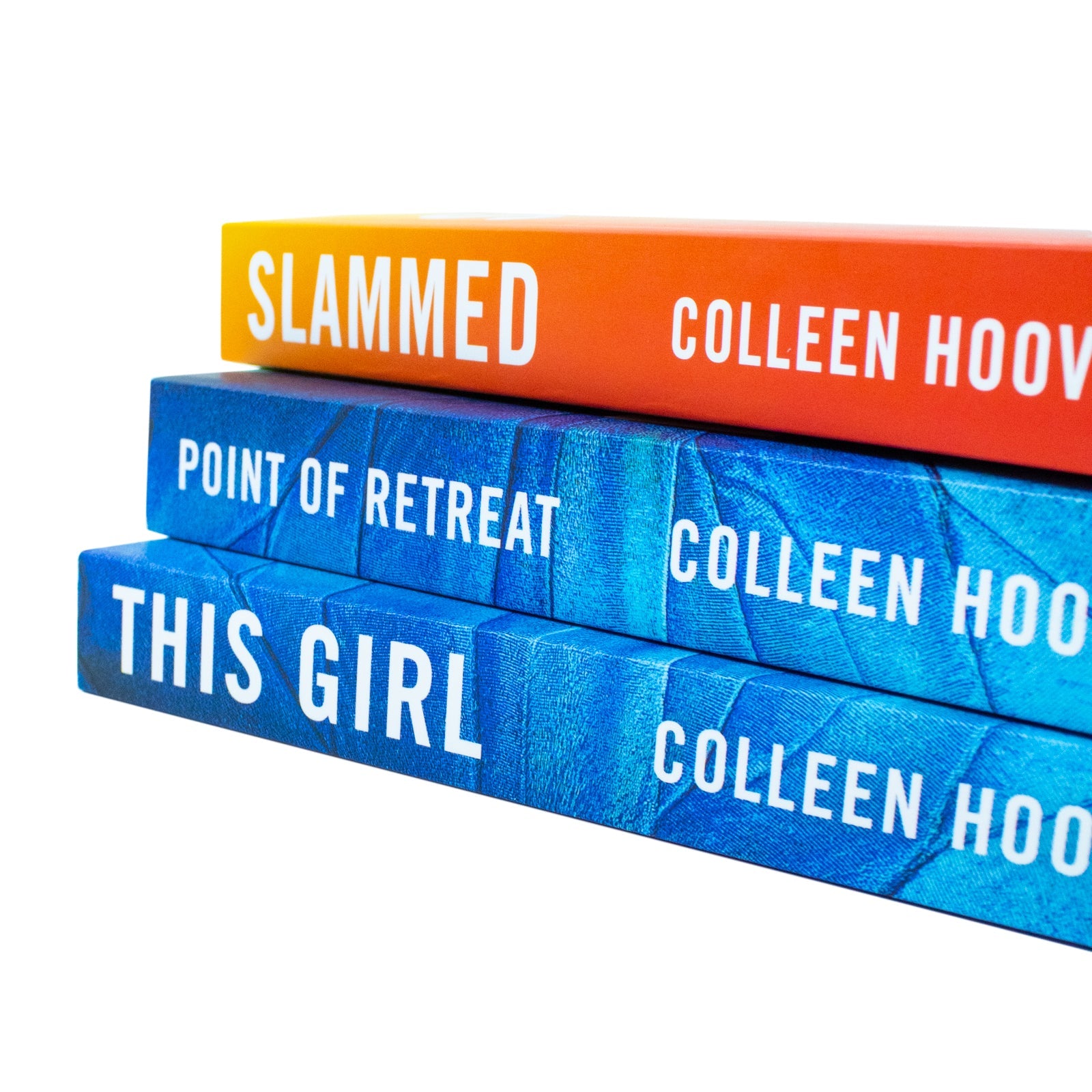 Colleen Hoover Slammed Series 3-Book Collection – Emotional Young Adult Romance Novels: Slammed, Point of Retreat & This Girl (Paperback Set)