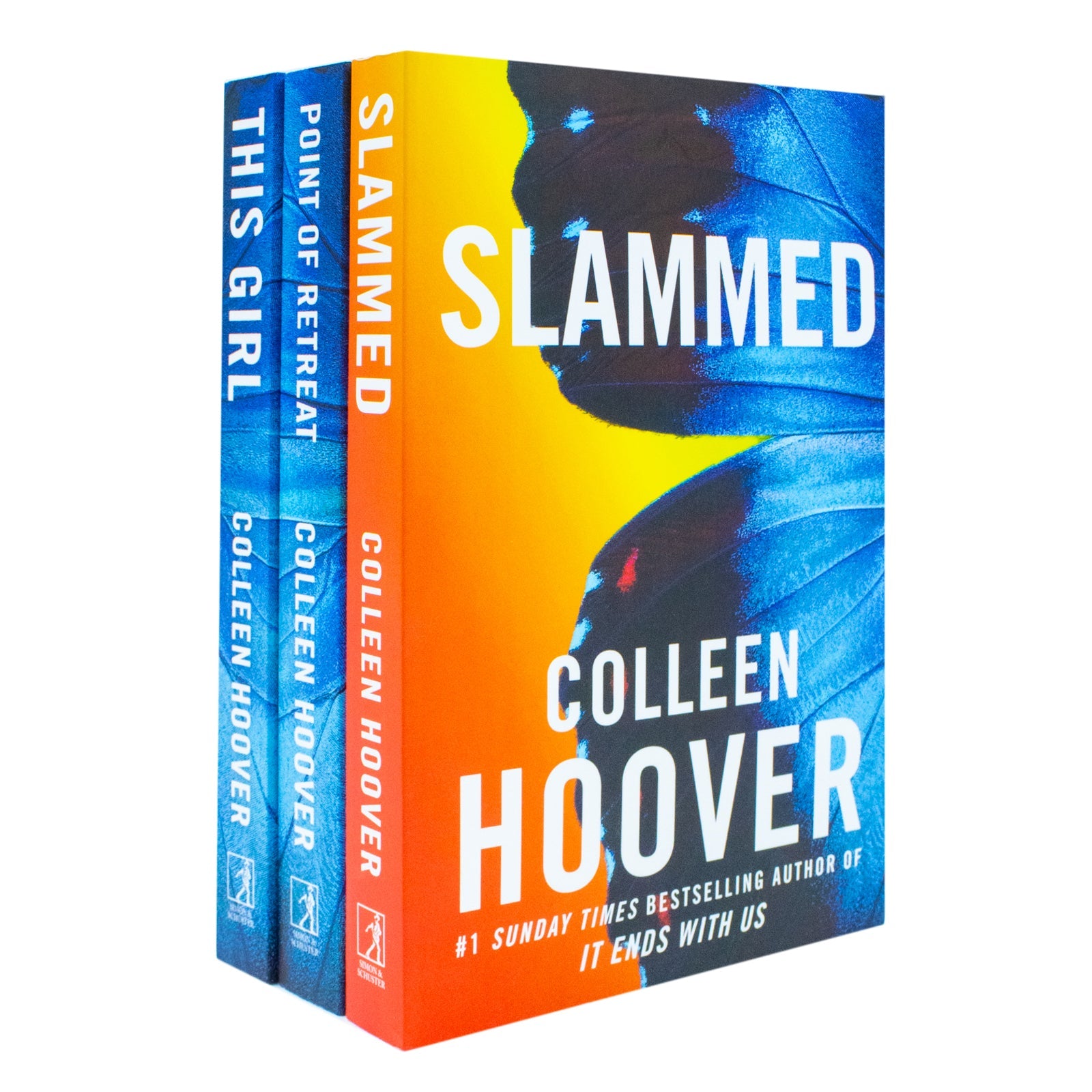 Colleen Hoover Slammed Series 3-Book Collection Set – Emotional Young Adult Romance Novels: Slammed,Point of Retreat & This Girl |Perfect for ages 12+