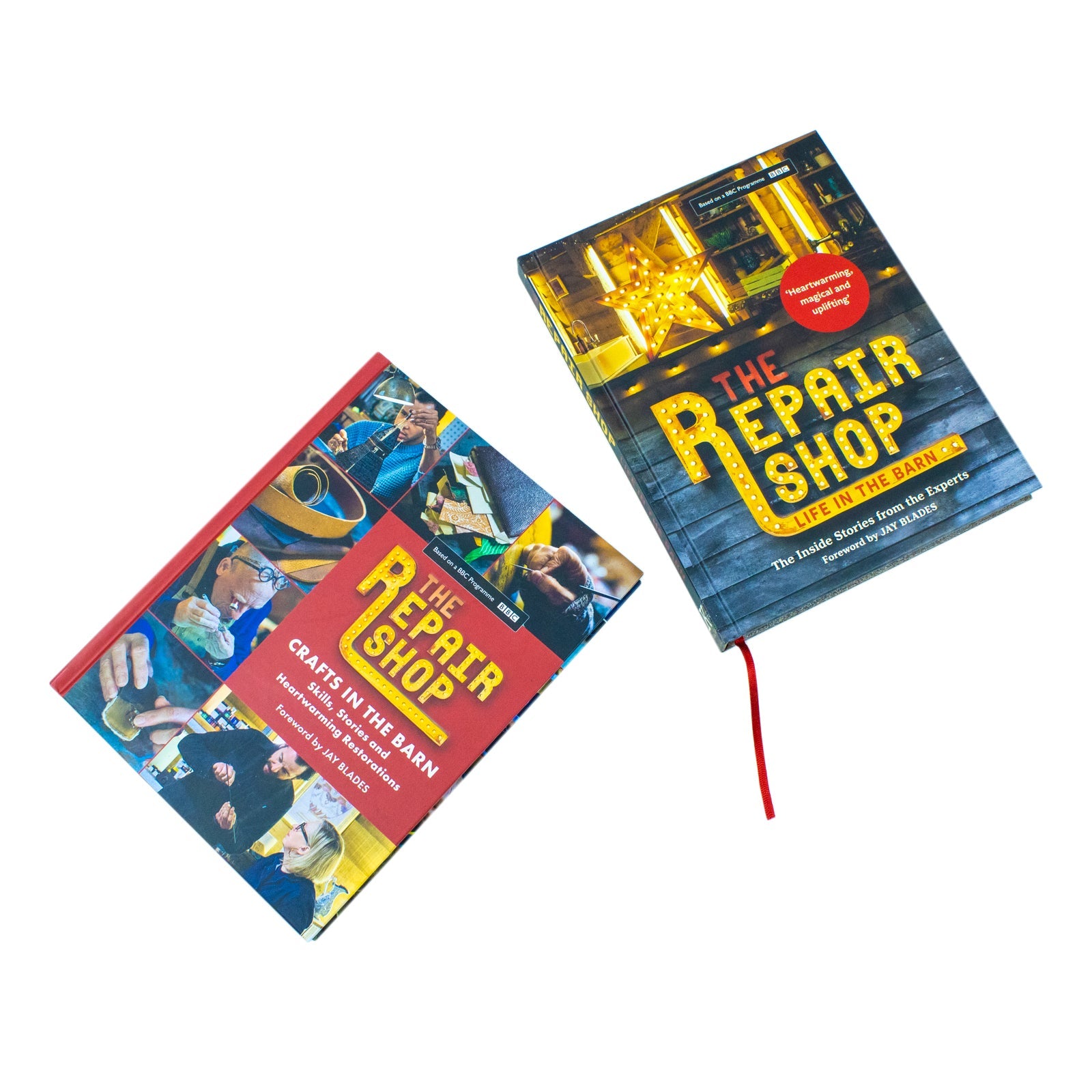 The Repair Shop Crafts In The Barn and The Repair Shop Life In The Barn By Elizabeth Wilhide 2 Books Collection Set