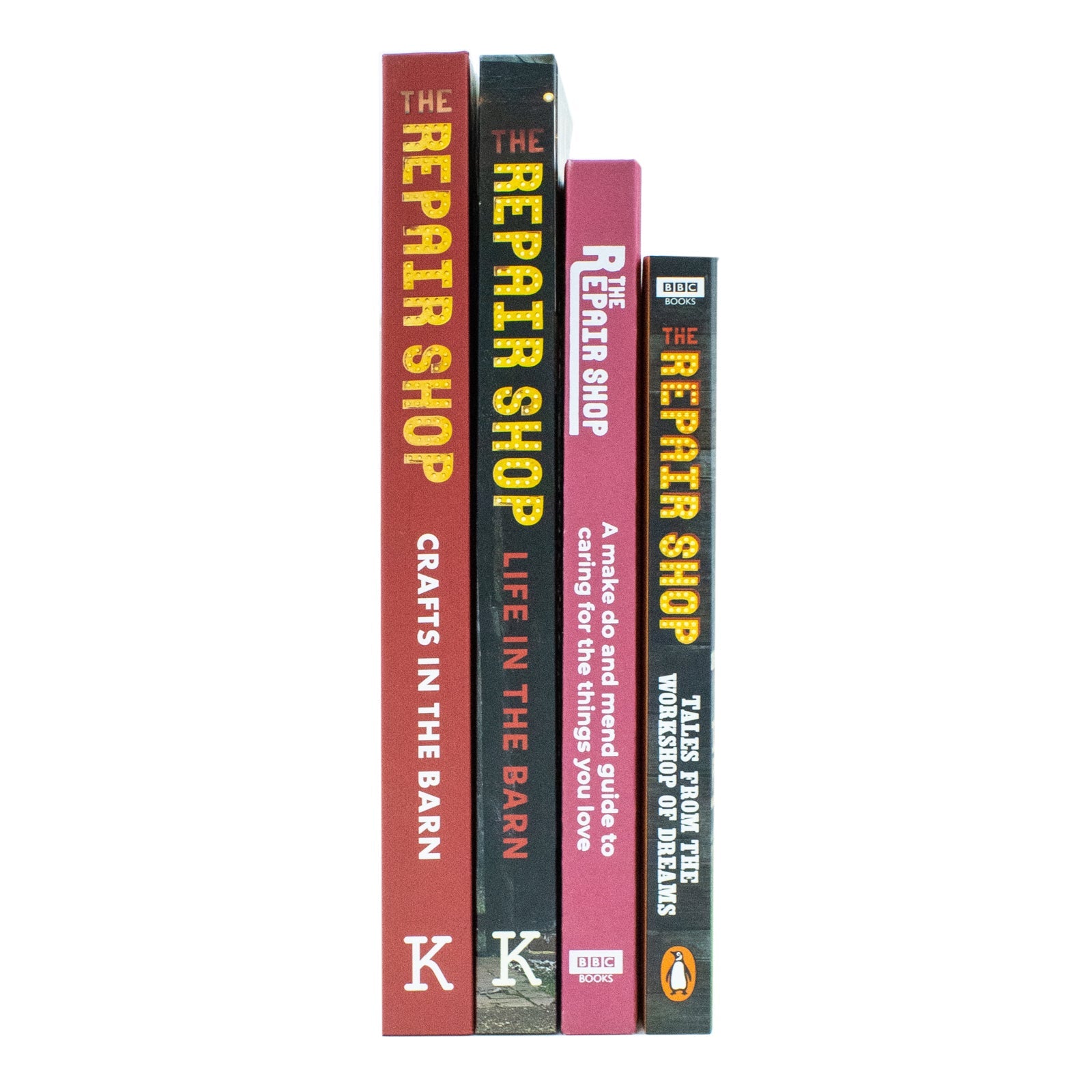 The Repair Shop Collection 4 Books Set (Crafts In The Barn, Life In The Barn, A Make Do and Mend Handbook and Tales from the Workshop of Dreams)