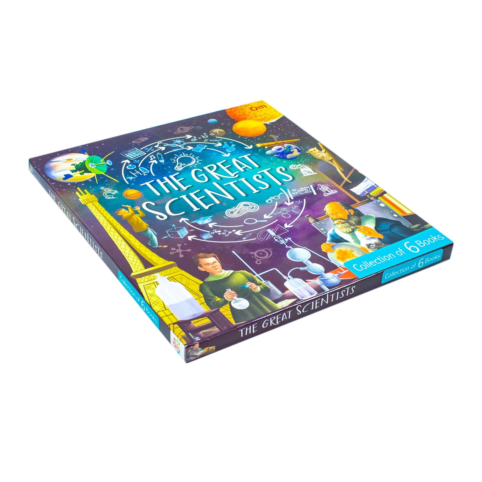 The Great Scientists 6 books Collection (Charles Darwin, Isaac Newton, Marie Curie & More!)