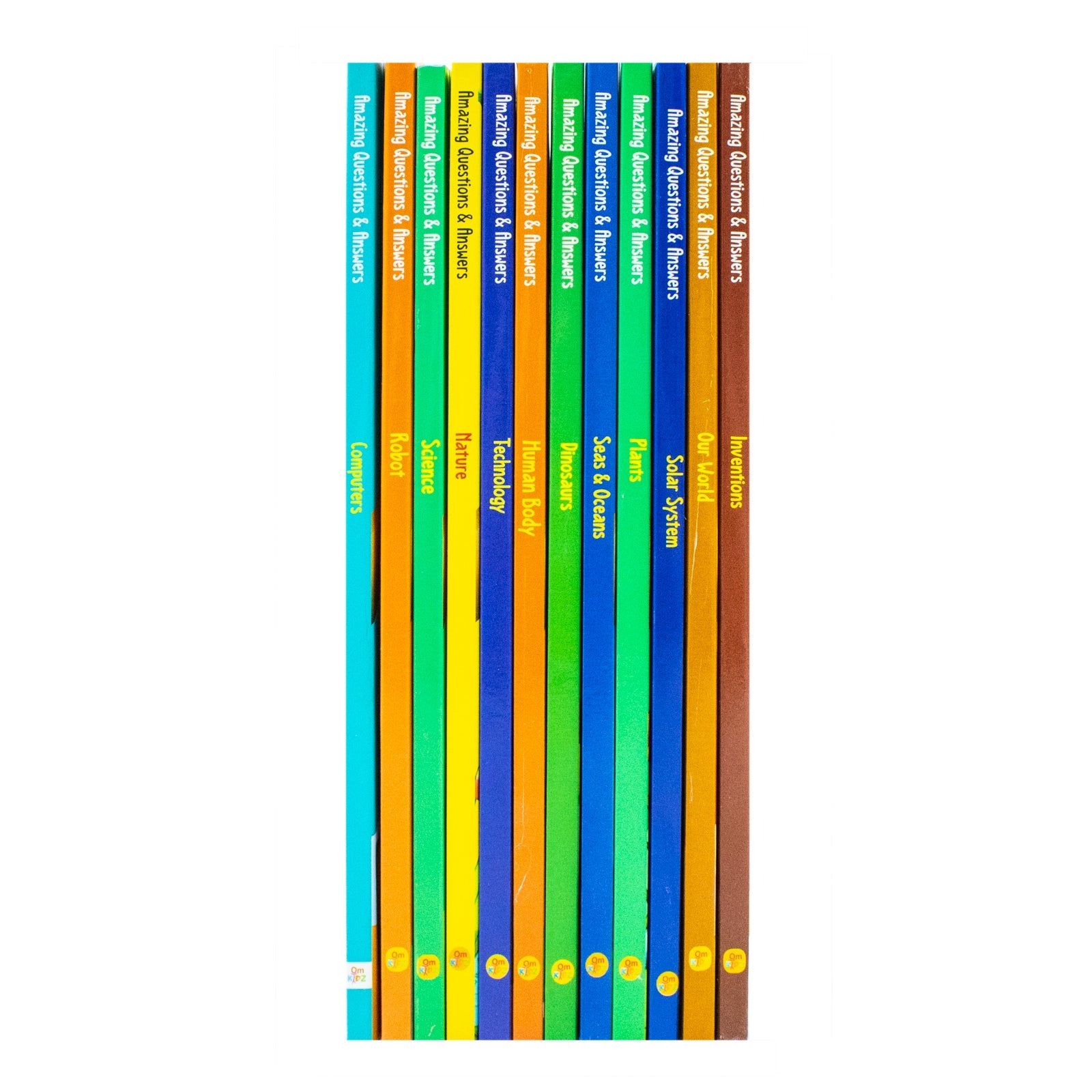 Encyclopedia of Amazing Questions & Answers 12 Books Collection Box Set (Science, Solar System, Human Body, Our World & More!)
