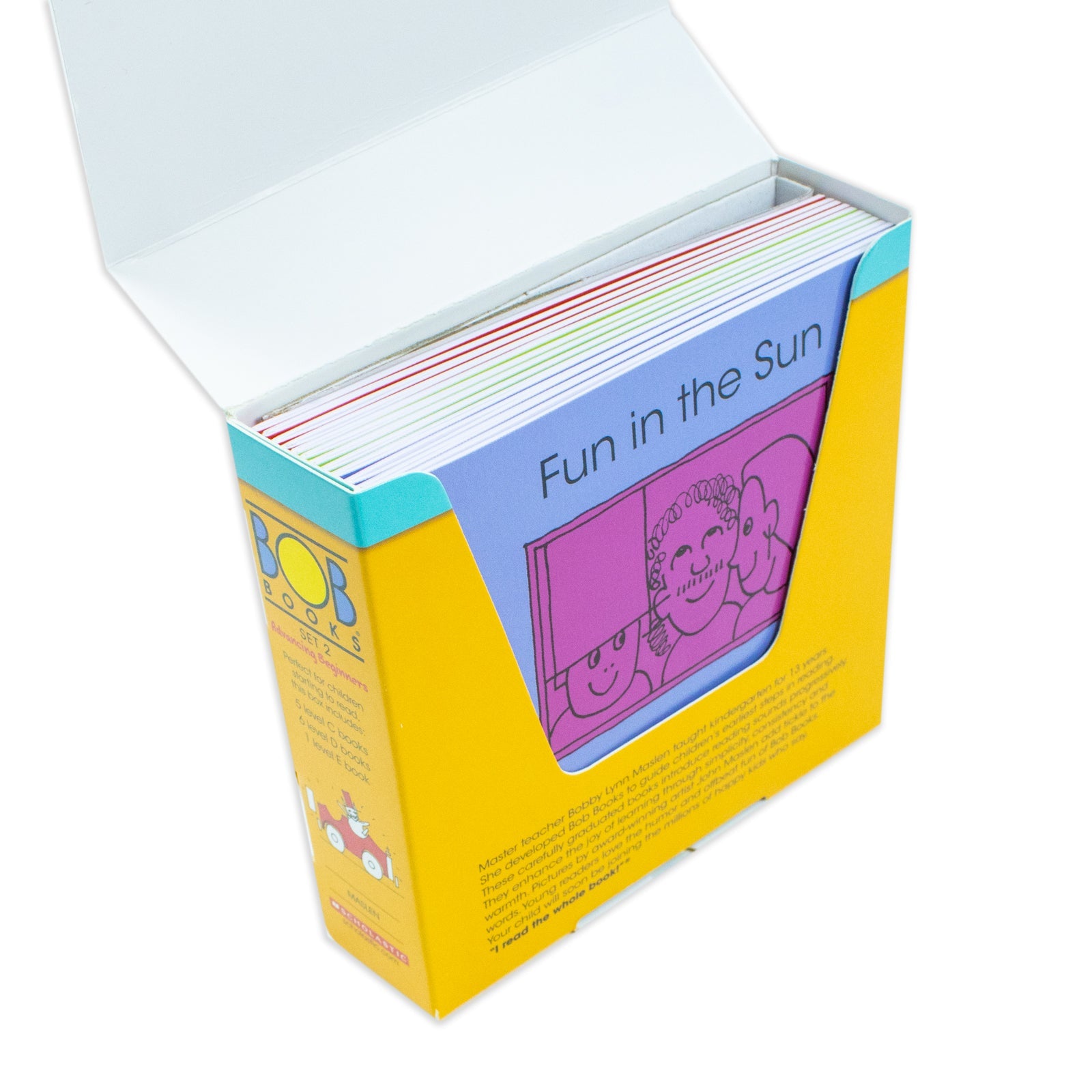 Bob Books Set 2: Advancing Beginners (Stage 2: Emerging Reader) – 12 Book Set for Early Reading | Phonics-Based Beginner Readers | Children's Literacy