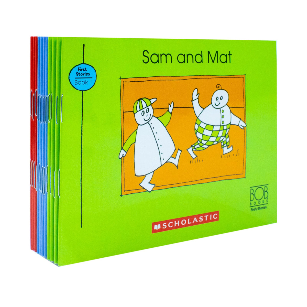 Bob Books: First Stories (Stage 1: Starting to Read) | 12-Book Set for Toddlers & Kids | Early Readers, Literacy, Fun Learning & Beginner Reading