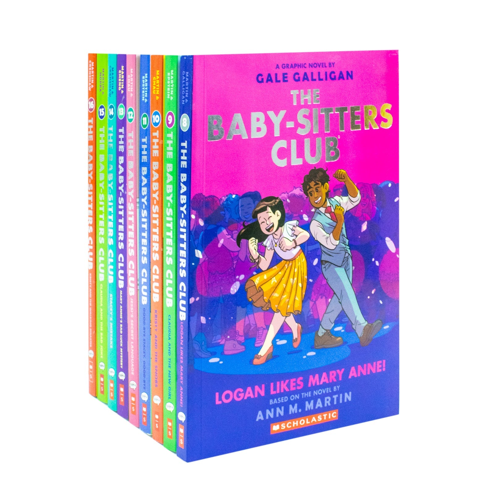 The Baby-Sitters Club Graphic Novels 9-Book Collection (8-16) by Ann M. Martin | Fun Children's Series, Friendship, Adventure, Bestsellers for Ages 8+