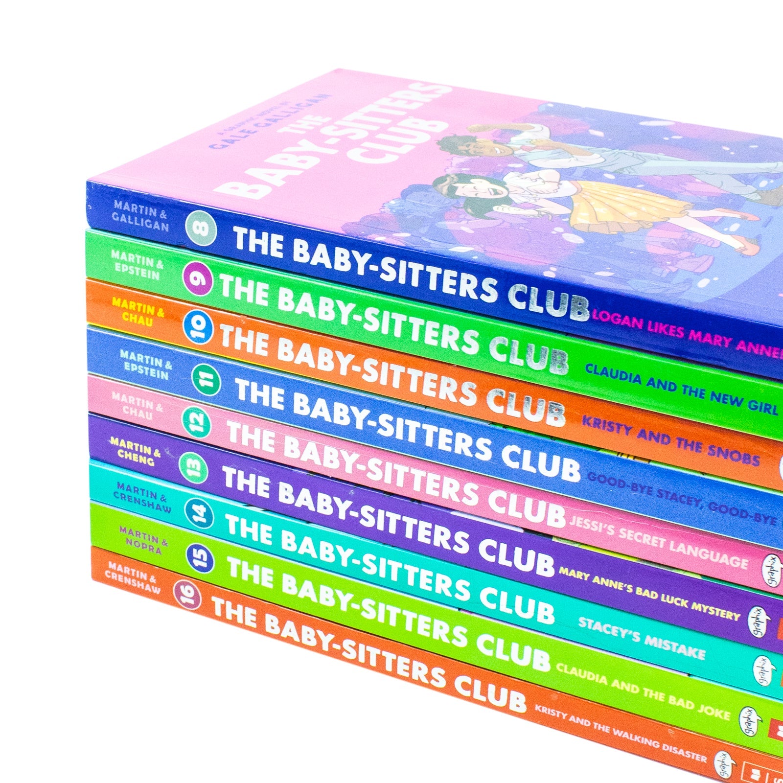 The Baby-Sitters Club Graphic Novels 9-Book Collection (8-16) by Ann M. Martin | Fun Children's Series, Friendship, Adventure, Bestsellers for Ages 8+