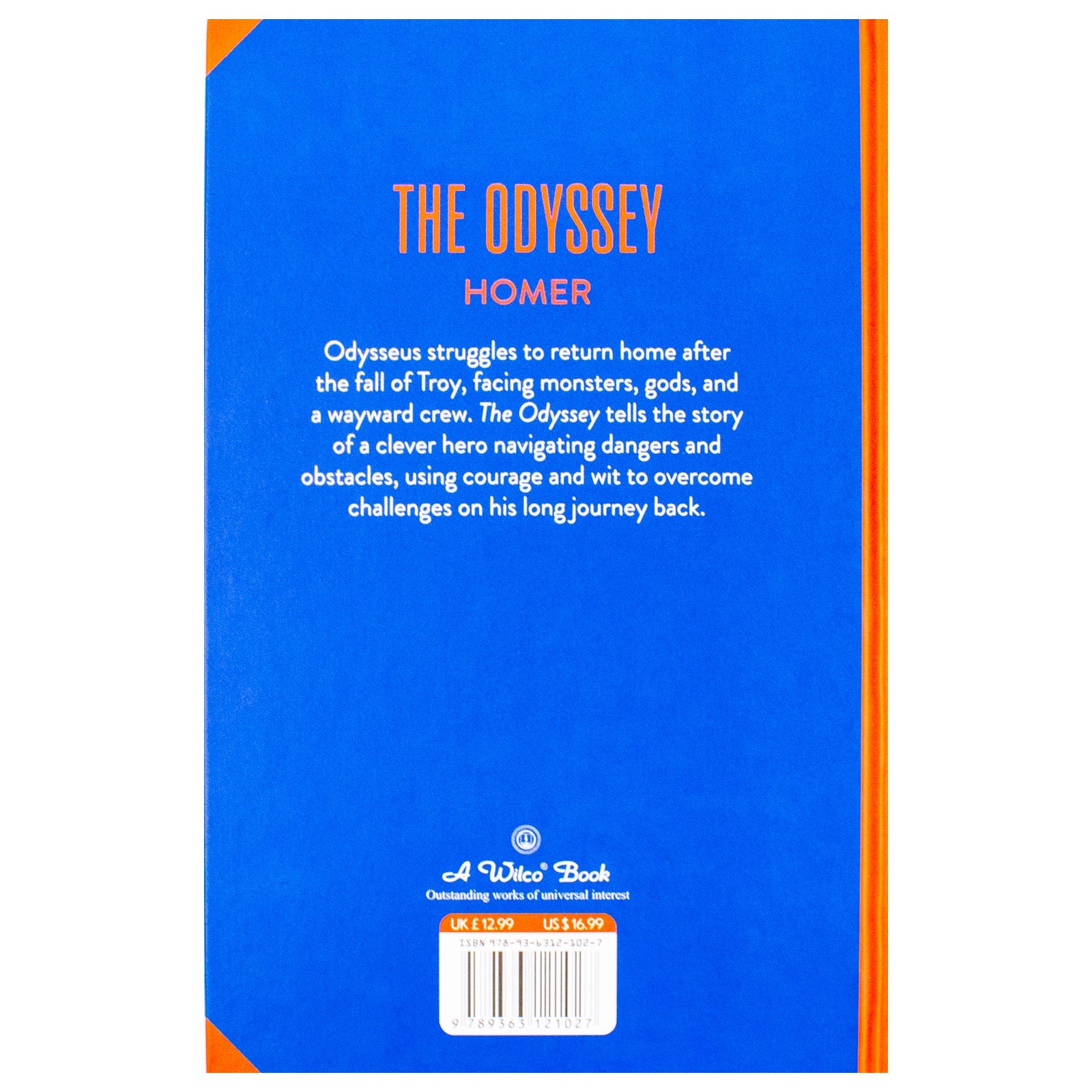 The Odyssey Book By Homer | Classics Sprayed Edge Deluxe Hardcover Edition