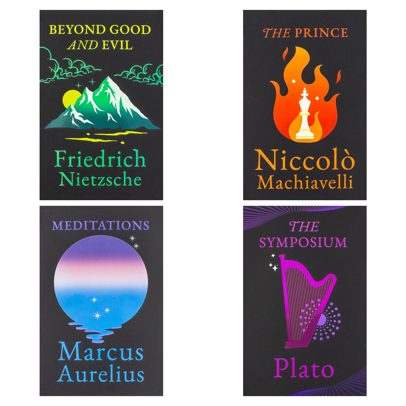 The Classic Philosopheres Collection 5 Book Set by Friedrich Nietzsche, Machiavelli, Plato and More (Paperback)