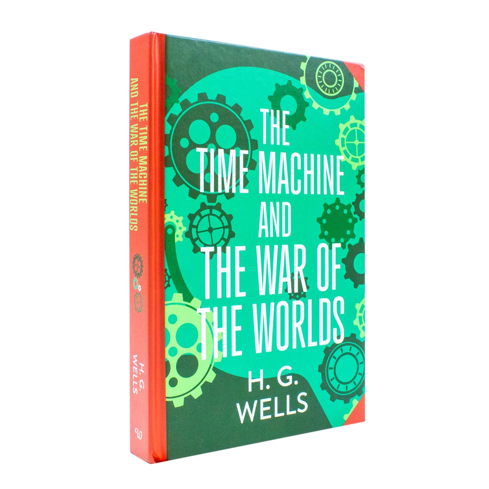 The Time Machine & The War of The Worlds by H. G. Wells (Deluxe Hardback Sprayed Edge Edition)