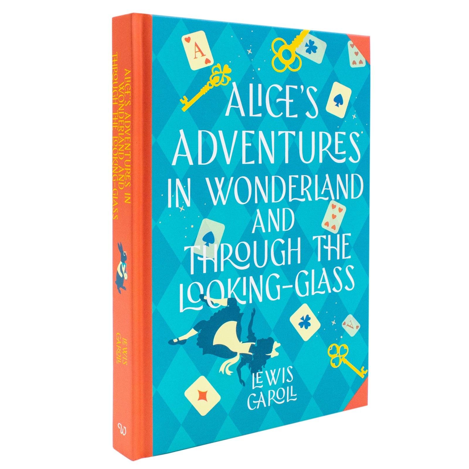 Alice's Adventures In Wonderland And Through The Looking-Glass Book By Lewis Garoll | Classics Sprayed Edge Deluxe Hardcover Edition