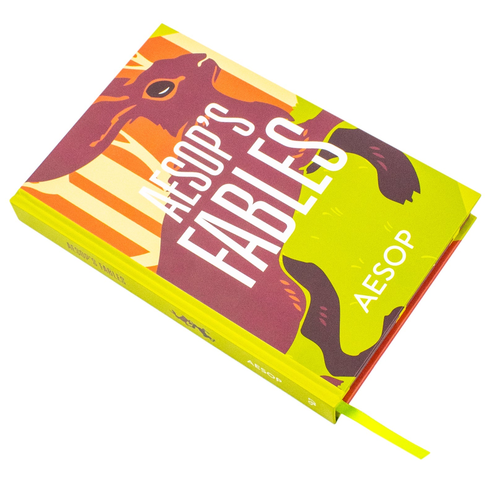 Aesop's Fables Book By Aesop | Classics Sprayed Edge Deluxe Hardcover Edition