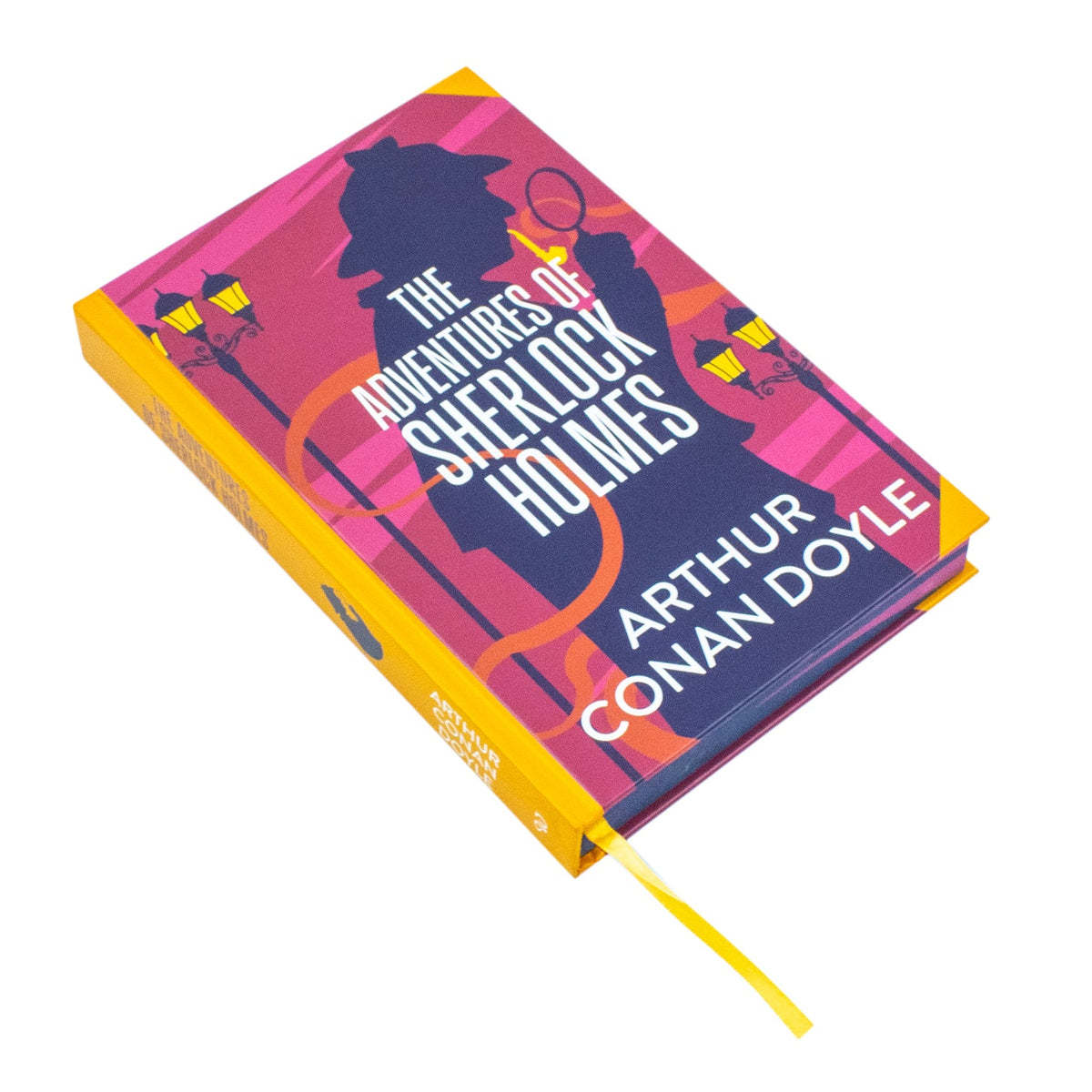 The Adventures of Sherlock Holmes Book by Sir Arthur Conan Doyle (Deluxe Hardback Sprayed Edge Edition)