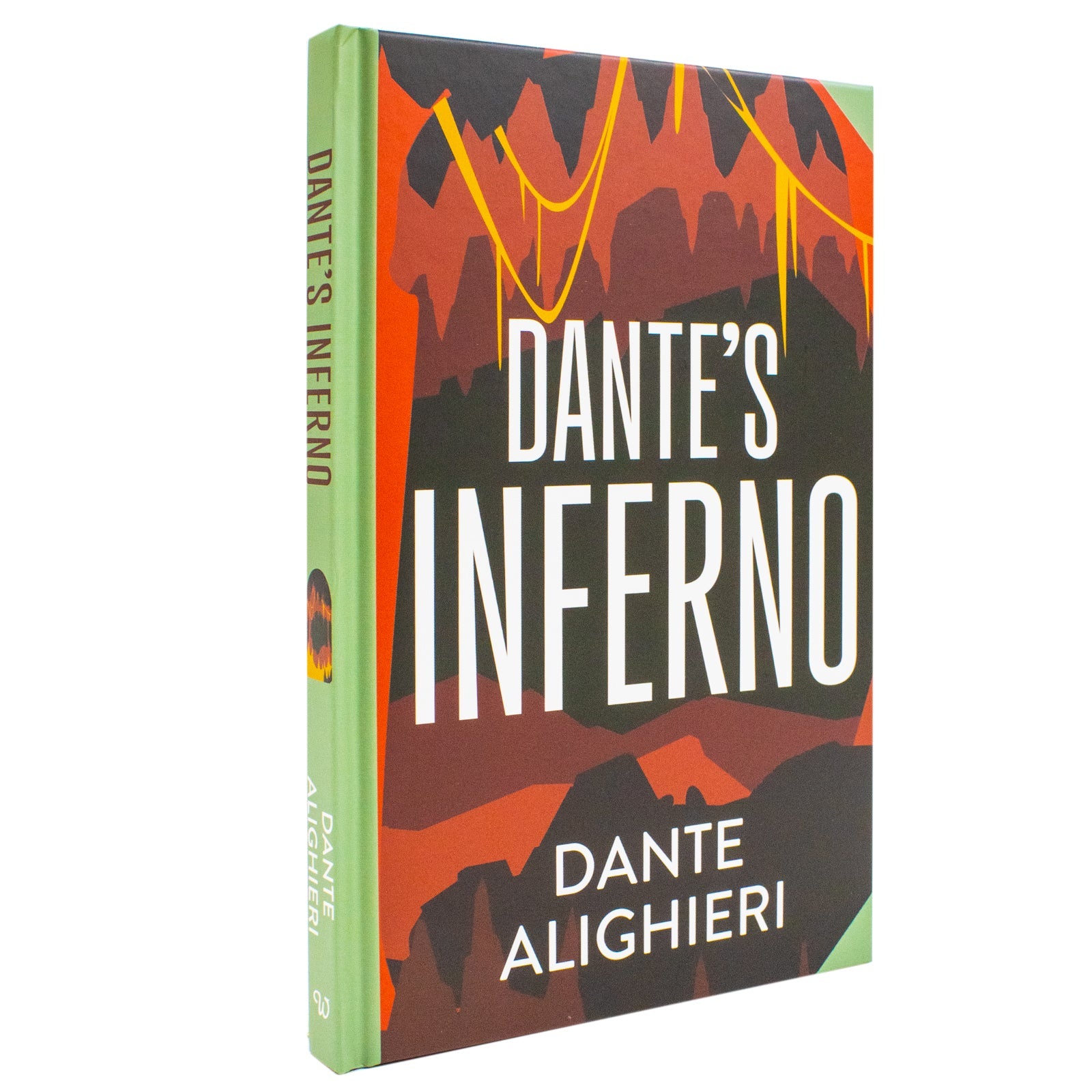 Dante's Inferno Book By Dante Alighieri | Classics Sprayed Edge Deluxe Hardcover Edition