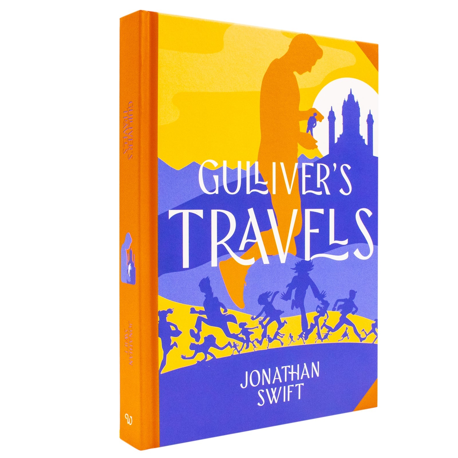 The Gulliver's Travels Book By Jonathan Swift | Classics Sprayed Edge Deluxe Hardcover Edition