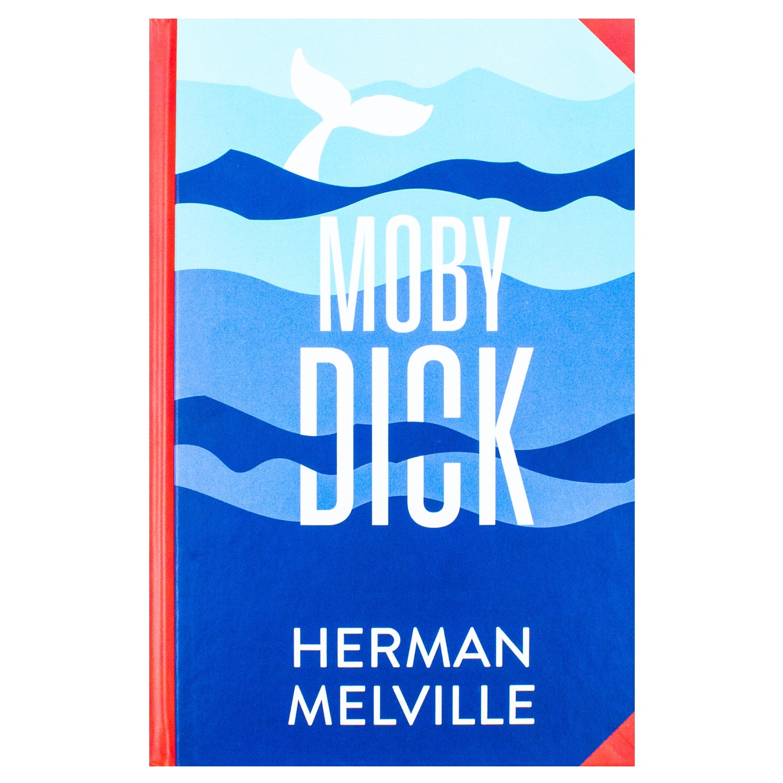 Moby-Dick Book by Herman Melville – An Epic Tale of Obsession, Adventure, and the Sea | Classics Sprayed Edge Deluxe Hardcover Edition