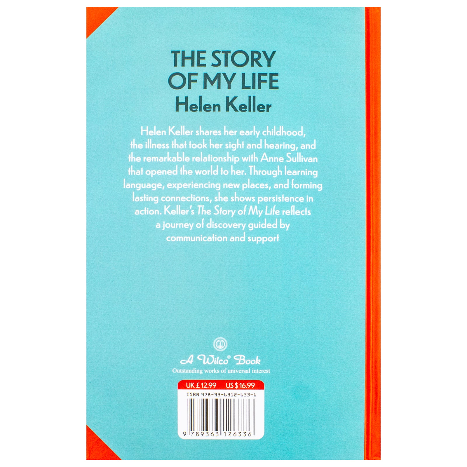 The Story Of My Life Book By Helen Keller | Classics Sprayed Edge Deluxe Hardcover Edition
