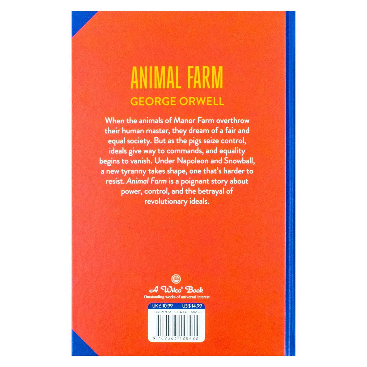 Animal Farm by George Orwell (Deluxe Hardback Sprayed Edge Edition)