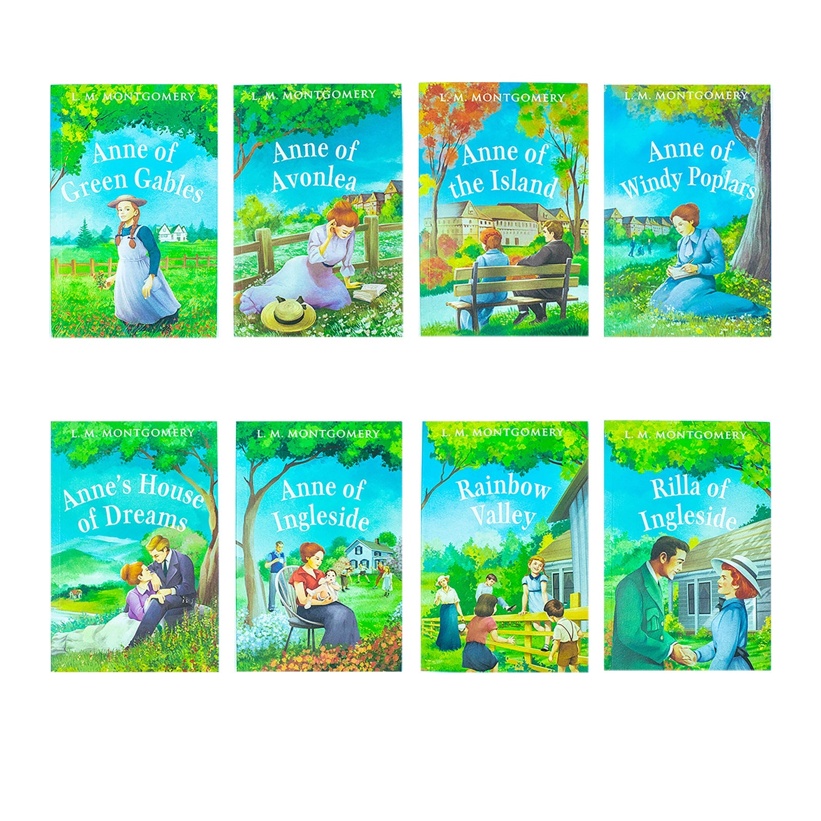 The Complete Anne of Green Gables Collection: 8-Book Set by L.M. Montgomery | Classic Children's Literature, Adventure, Friendship & Timeless Stories