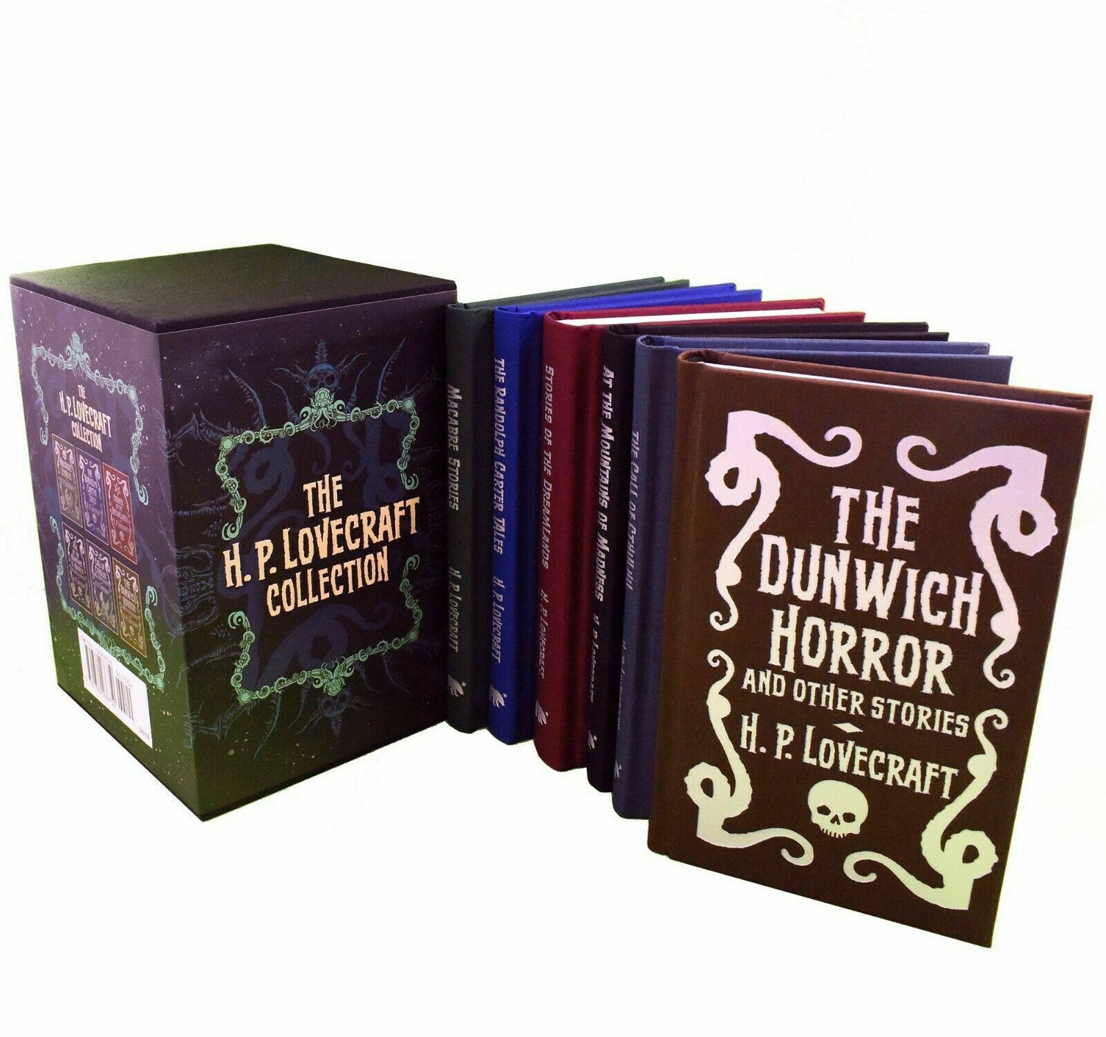 H. P. Lovecraft 6-Book YA Collection Box Set by Arcturus | Classic horror, supernatural fiction, gothic tales, monsters, dark fantasy, cosmic terror