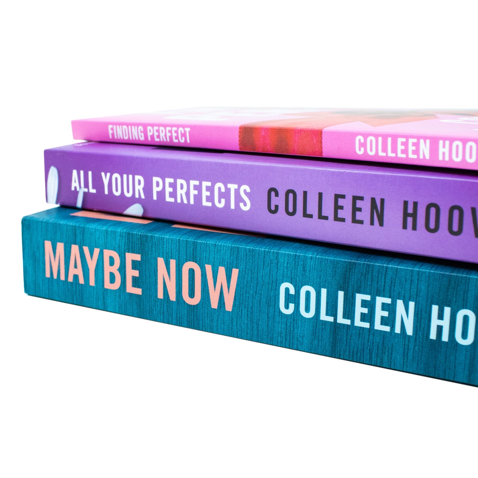 Colleen Hoover Collection 3 Book Set (Maybe Now, Finding Perfect, All your Perfects)