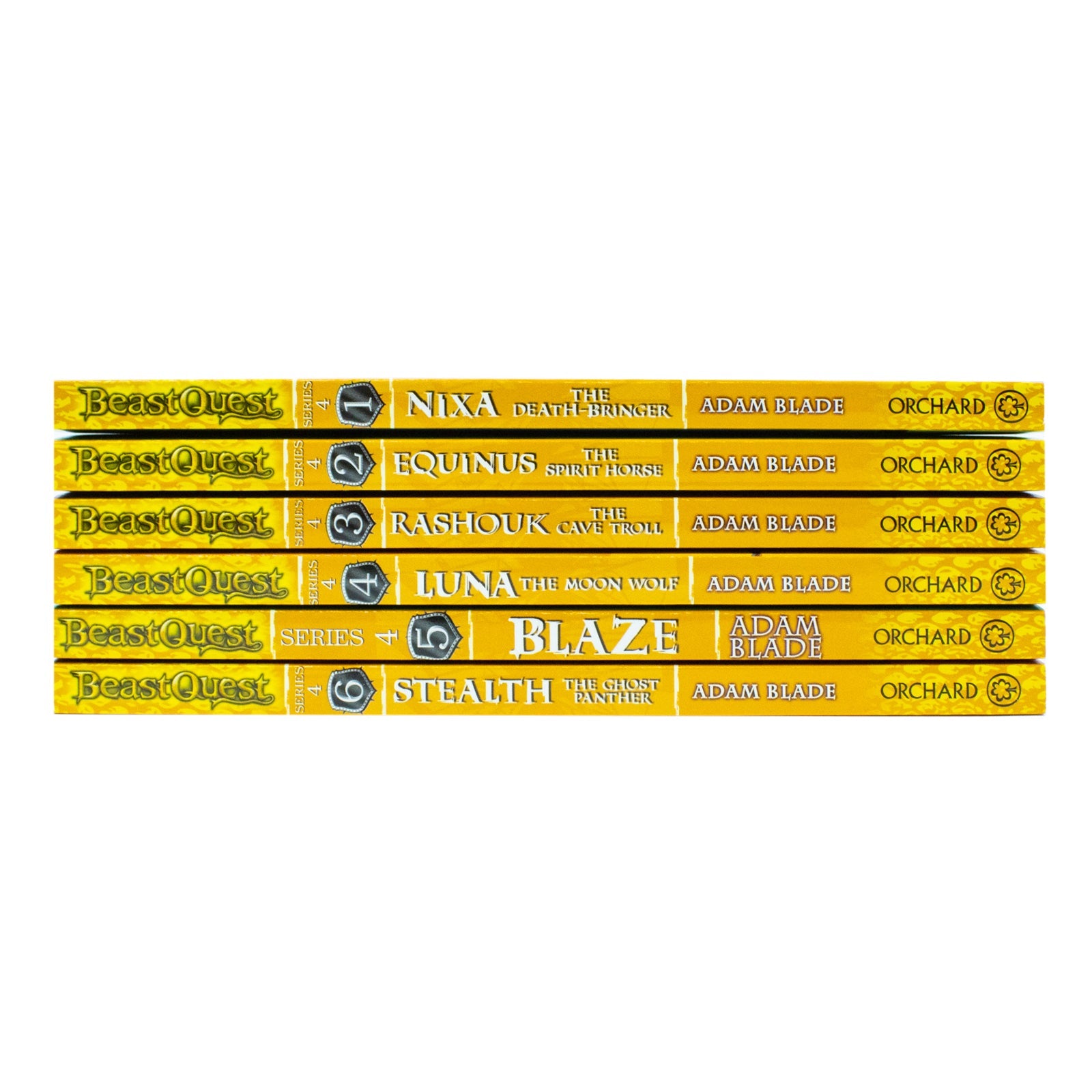 Beast Quest (Series 4) 6 Books Set Collection by Adam Blade | Kids Fantasy Adventure, Children's Literature, Popular Series for Young Readers