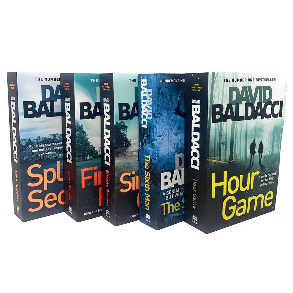 David Baldacci King and Maxwell Series 5-Book Collection β Action-Packed Thriller & Mystery Set | Crime, Suspense & Bestselling Fiction Novels