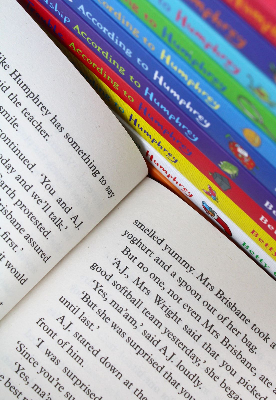 Photo of According to Humphrey the Hamster 12 Book Set Pages by Betty G. Birney