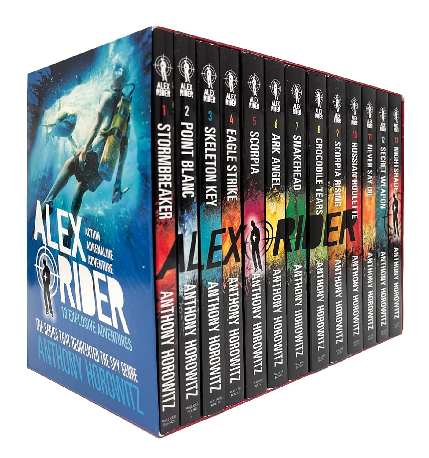 Alex Rider Series 13 Books Collection by Anthony Horowitz