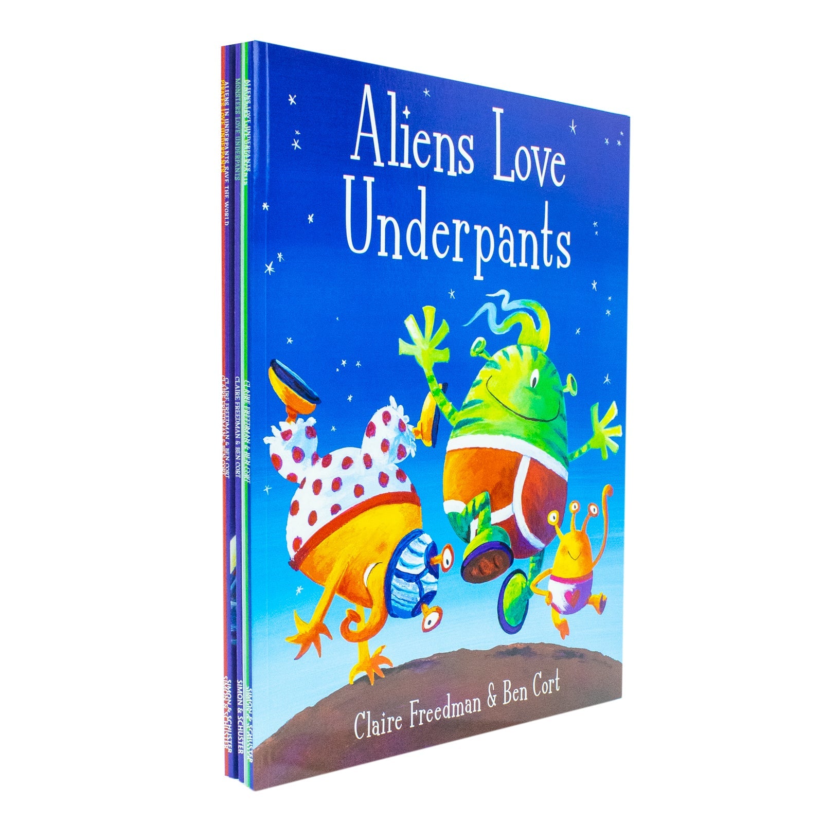 Aliens Love Underpants Collection 6 Childrenās Picture Books Set by Claire Freedman | Pirates, Dinosaurs, Monsters, Fun Stories, Early Reading