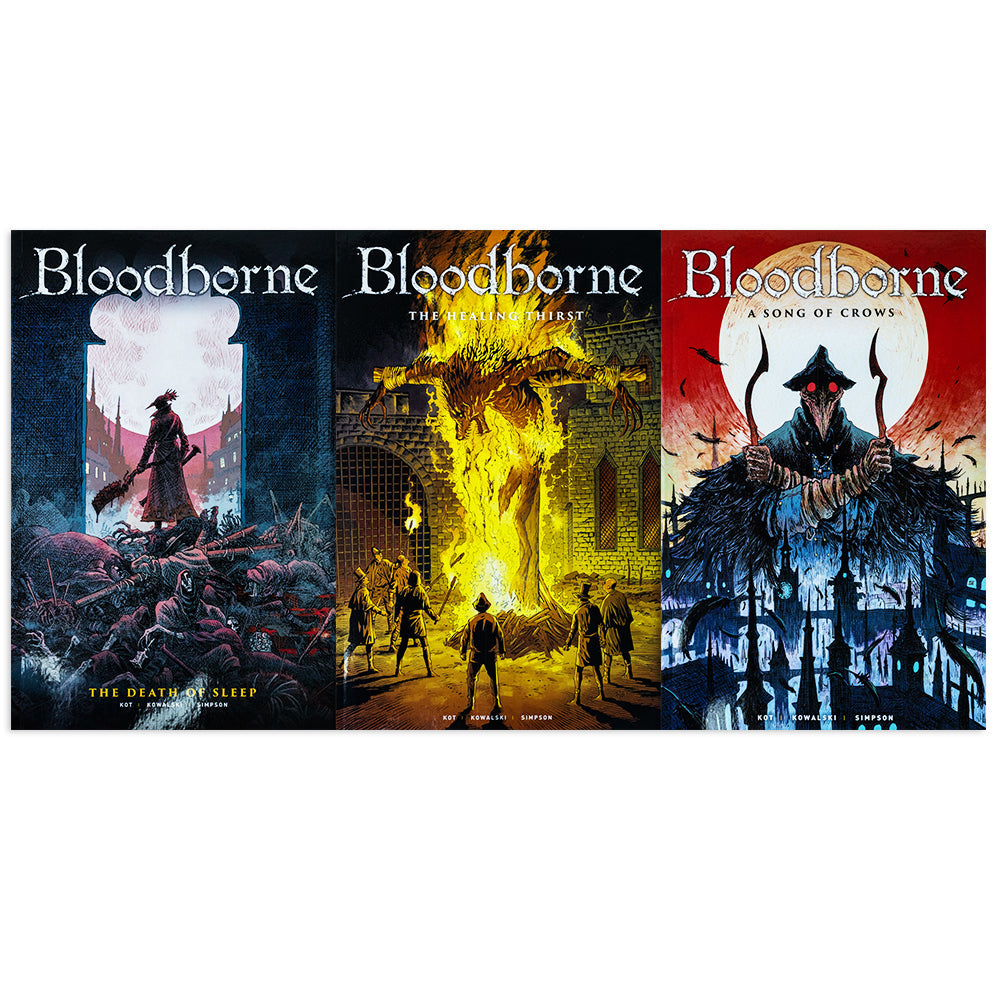 Bloodborne Series 3 Book Boxed Set by Ales Lot, Epic Fantasy Trilogy with Mystery, Suspense and Adventure, Collection of Dark Fiction Novels