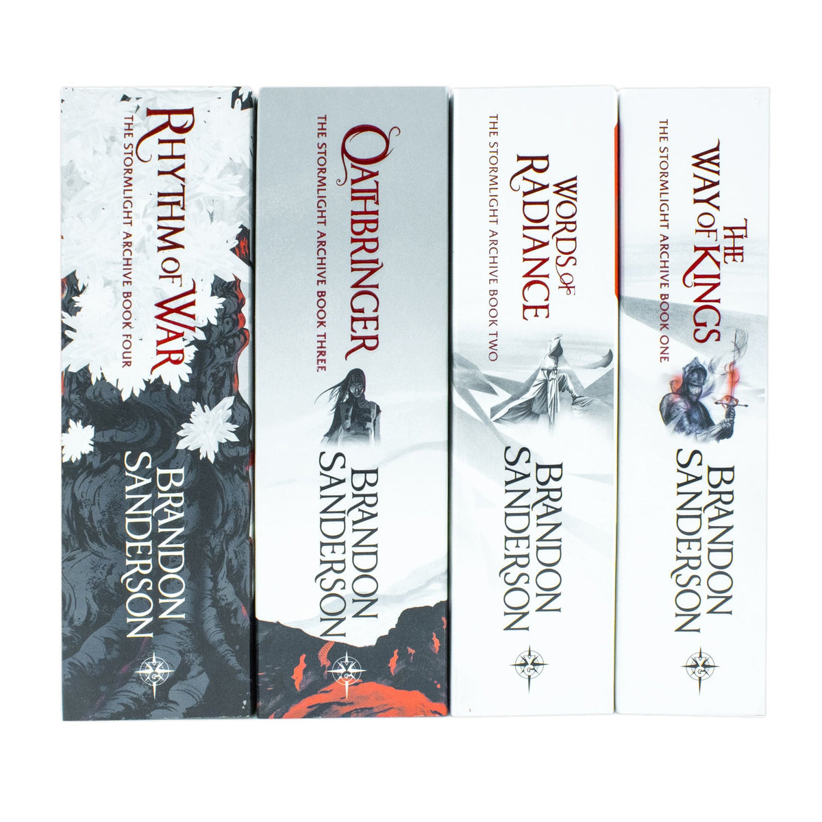 The Stormlight Archive 4-Book Set by Brandon Sanderson – Epic fantasy, magic, heroes, rich world-building, adventure, bestselling book series