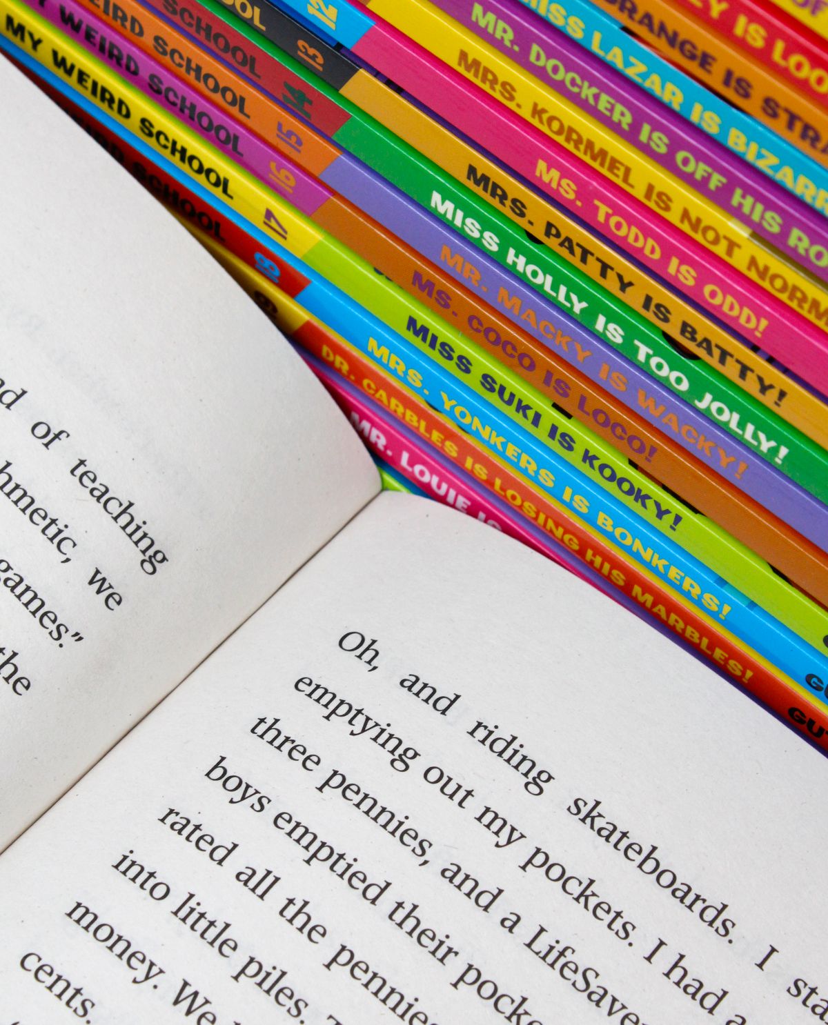 My Weird School 21 Book Box Set by Dan Gutman – Fun & Educational Children's Fiction, Humorous School Stories for Young Readers & Learners