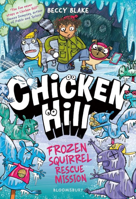 Chicken Hill 2 Books Collection Set by Beccy Blake – Attack of the Zombie Cactus & Frozen Squirrel Rescue Mission | Paperback