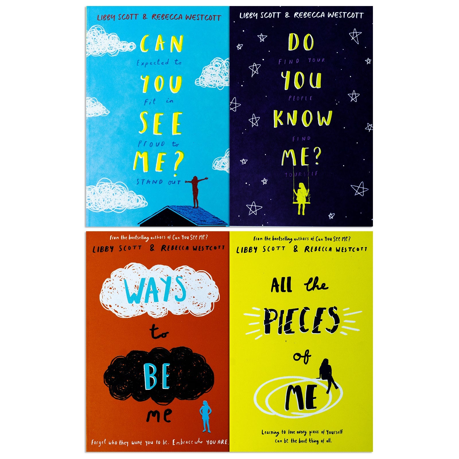 Can You See Me? Series 4 Book Collection Set by Libby Scott & Rebecca Westcott | YA Fiction, Self-Discovery, Friendship & Emotional Growth