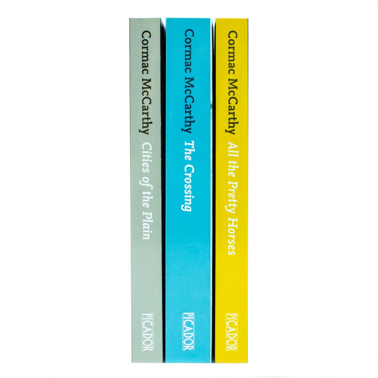 Border Trilogy 3-Book Collection by Cormac McCarthy – Classic American Literature Featuring All the Pretty Horses, The Crossing & Cities of the Plain