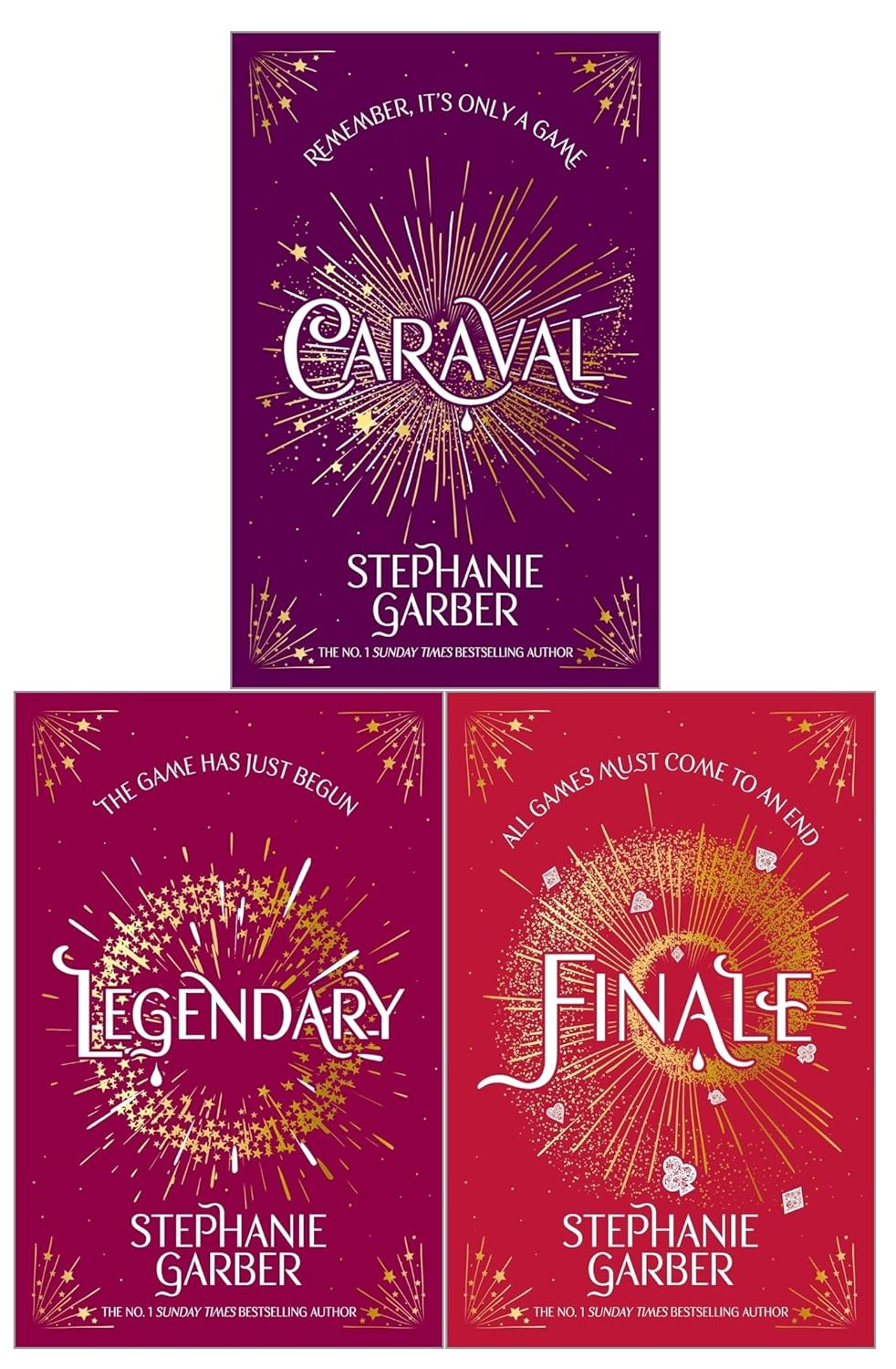 Caraval Series Complete Trilogy Collection 3 Books Set By Stephanie Garber