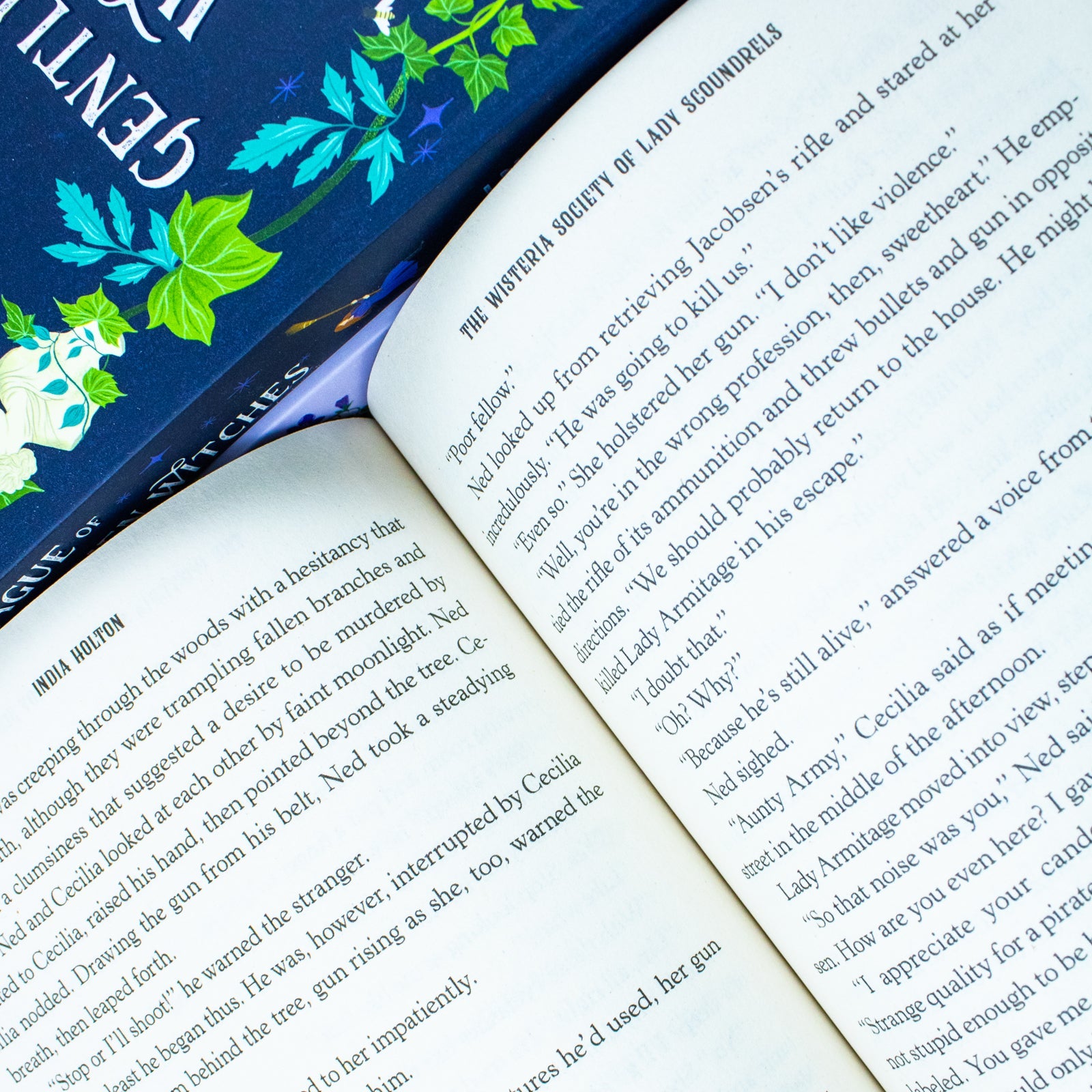 Dangerous Damsel Series Collection 3 Book Set By India Holton (The Secret Service of Tea and Treason, The League of Gentlewomen Witches, The Wisteria Society of Lady Scoundrels)