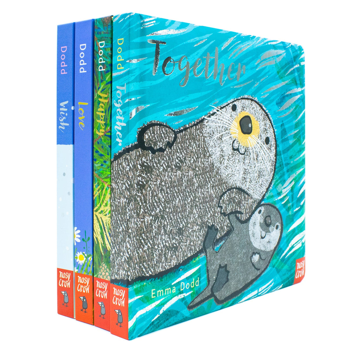 Emma Dodd Animal Series 4-Book Collection Set | Heartwarming Children's Picture Books – Love, Wish, Happy & Together | Family, Storytime & Learning