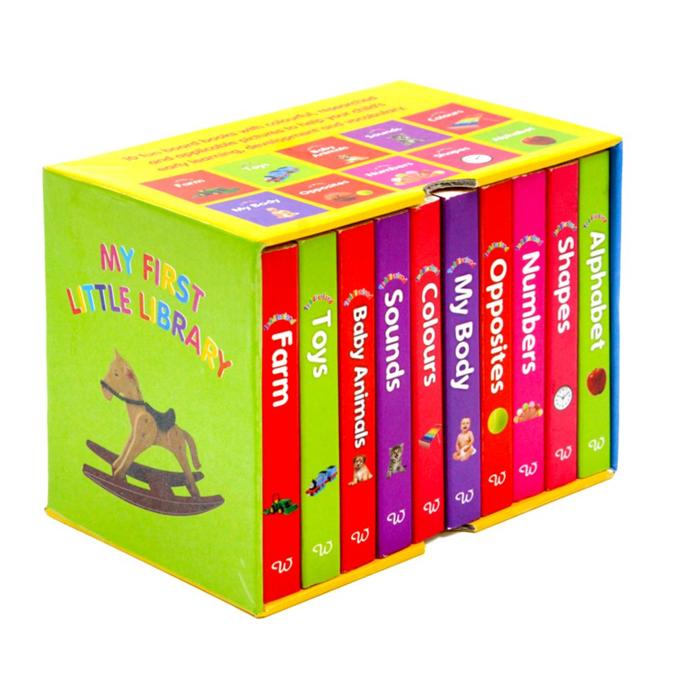 My First Little Library Collection 10 Boardbooks Box set