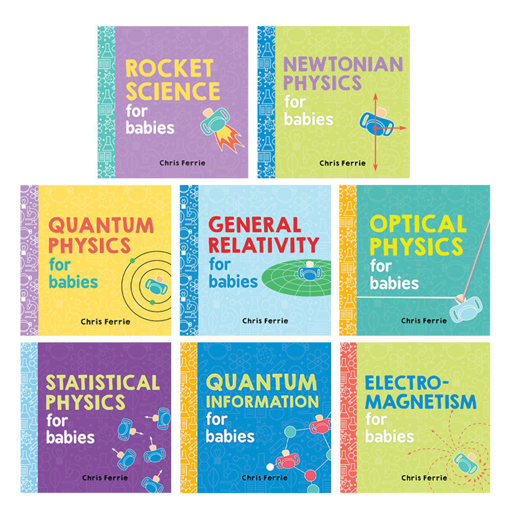 My First Science Library For Babies Featuring 8 Bestselling Board Books Box Set by Chris Ferrie | Board Book
