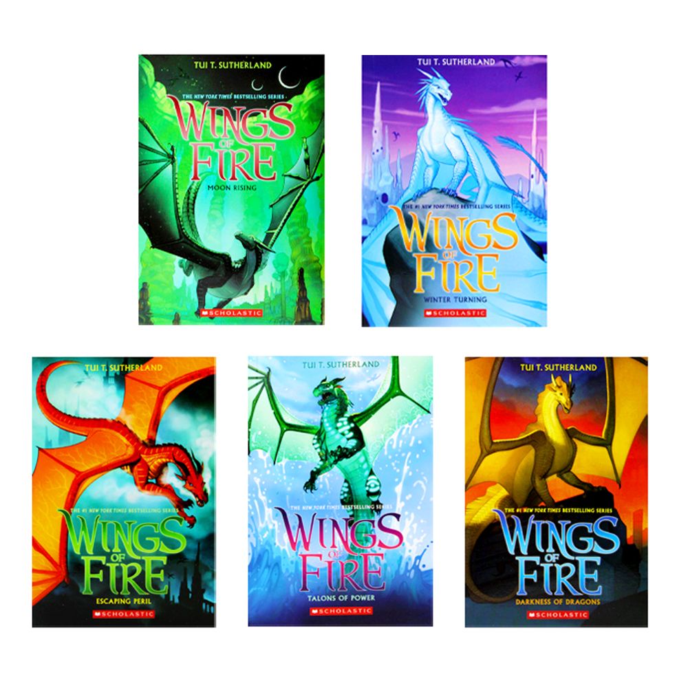 Wings of Fire: The Jade Mountain Prophecy Book Set (Books 6β10) β Dragon Fantasy Series by Tui T. Sutherland | Epic Kids Fiction for Ages 9β14