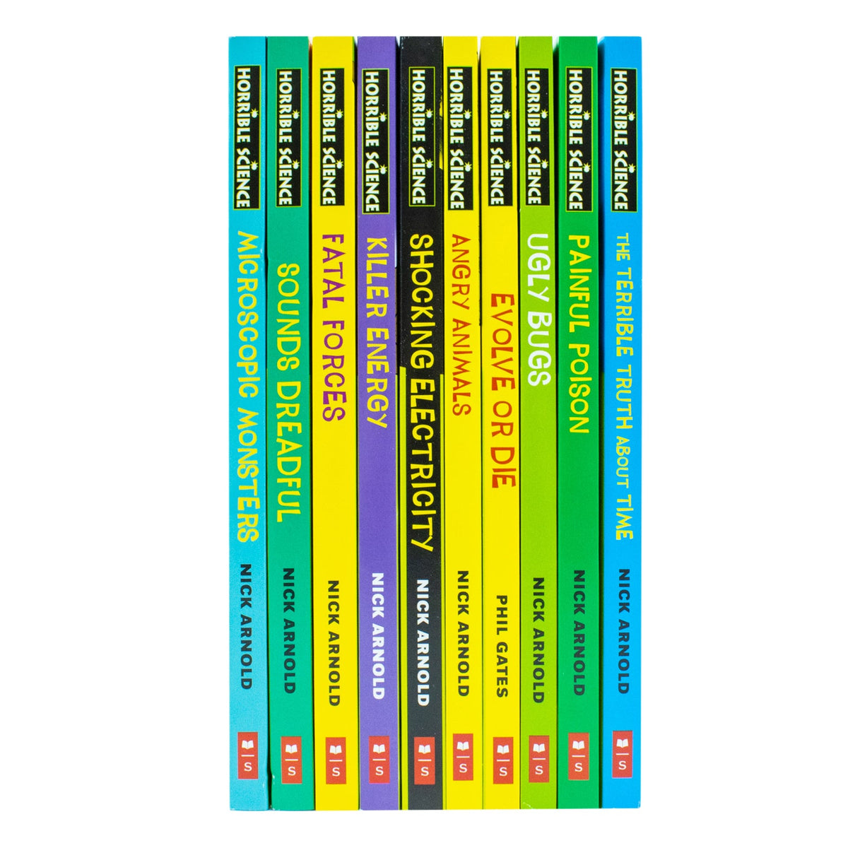 Horrible Science 10-Book Collection by Nick Arnold | Fun & Educational STEM Books for Kids – Science Facts, Experiments & Laugh-Out-Loud Learning