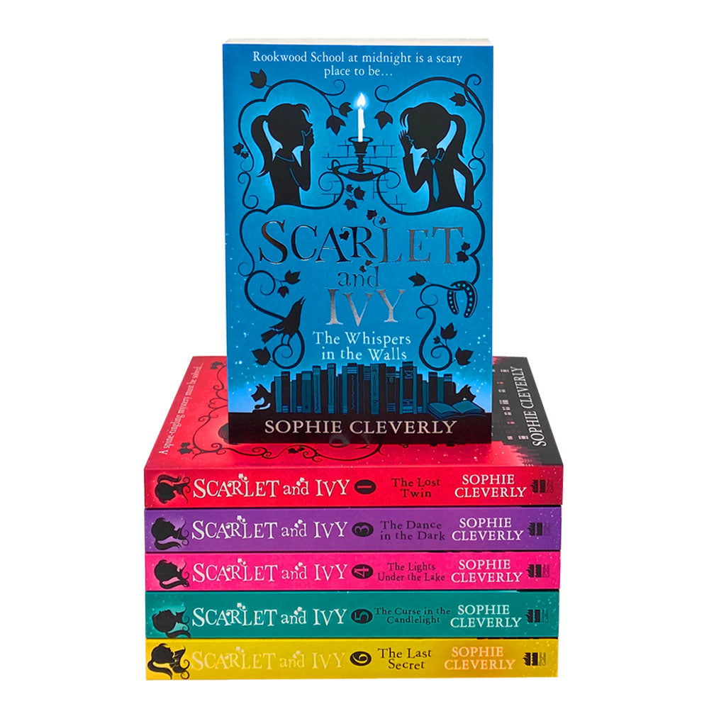 Scarlet and Ivy 6-Book Mystery & Adventure Series by Sophie Cleverly – Engaging Childrens Fiction Set for Young Readers, Fun& Gripping Tales