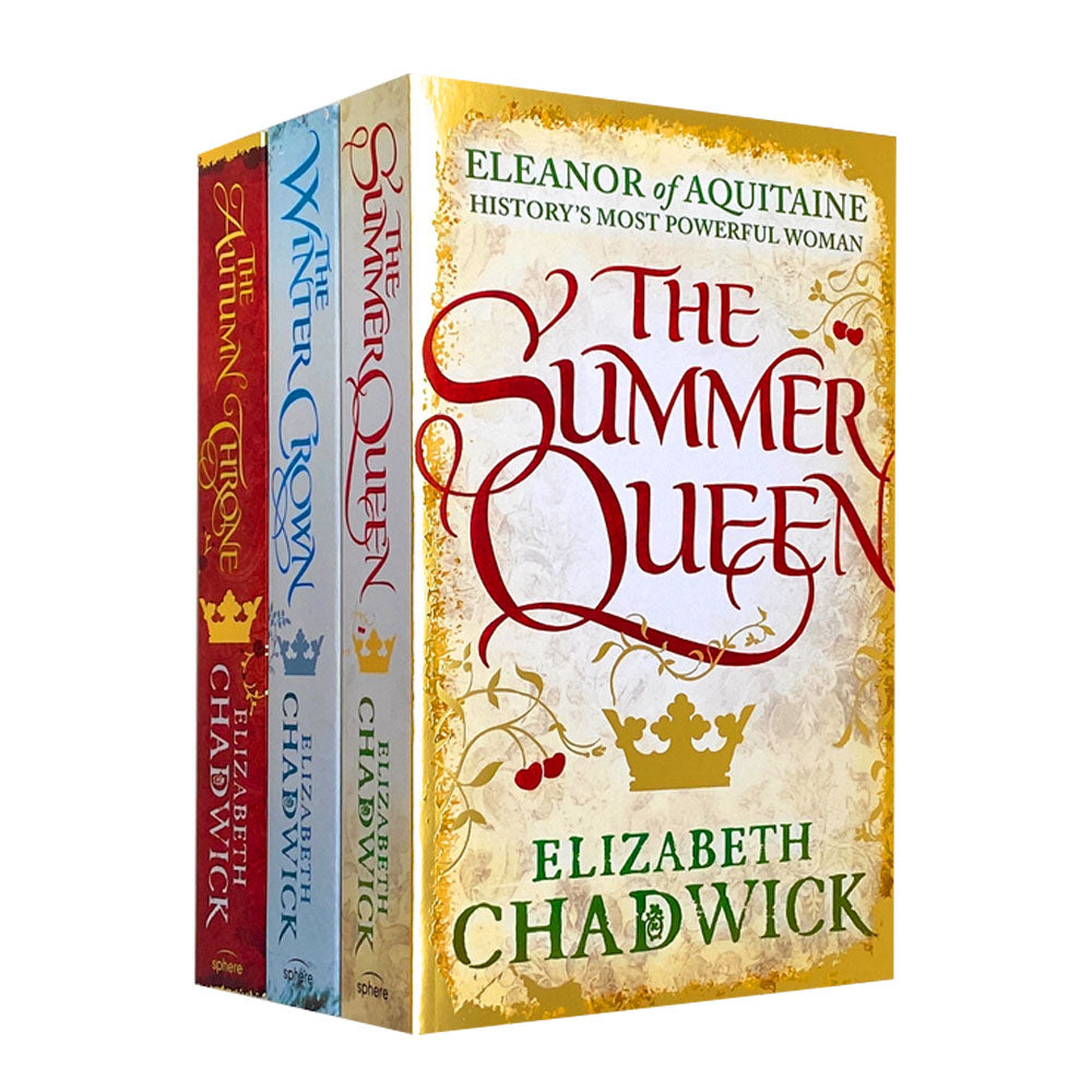 Eleanor of Aquitaine Trilogy Collection – 3 Paperback Book Set by Elizabeth Chadwick | Historical Fiction, Medieval Royalty & Epic Queen’s Saga